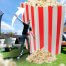 Grootste popcornbak ooit! Methorst Zuig- en Blaastechniek en Dutchperformante