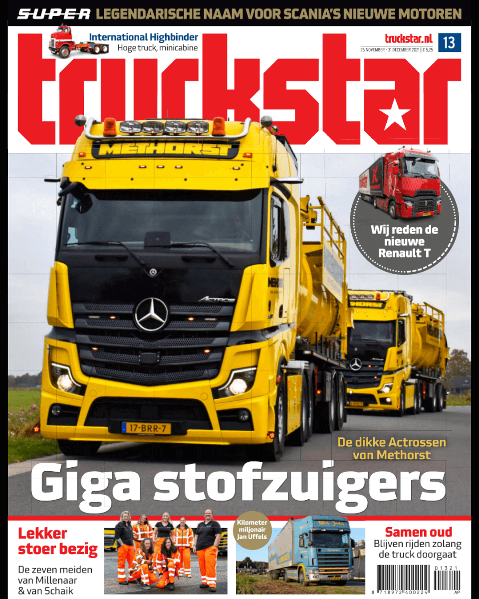 Truckstar Cover nr.13 Methorst Zuigtechniek