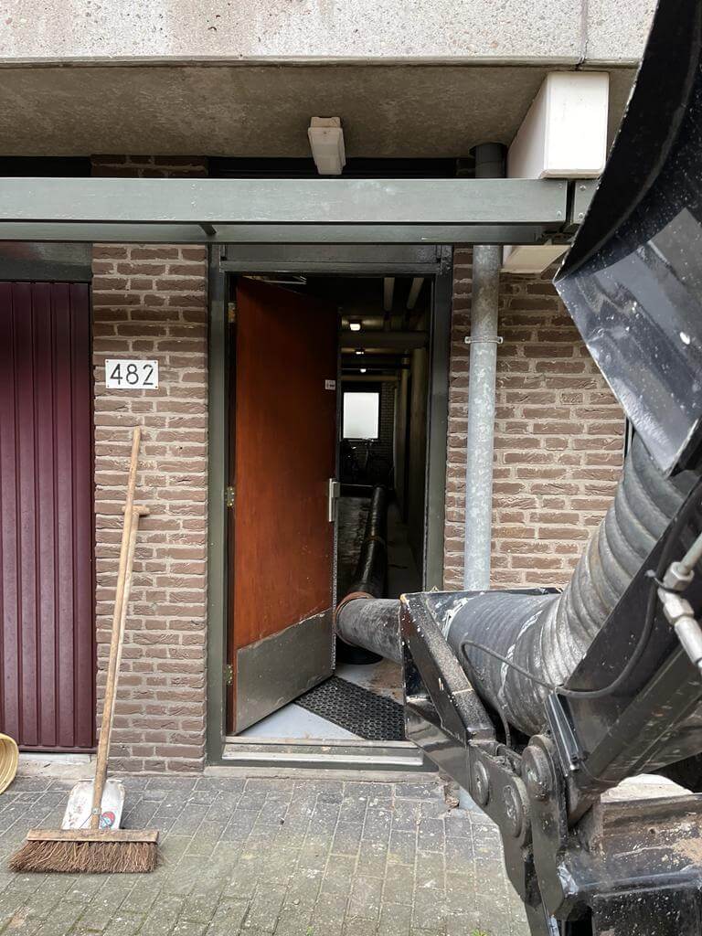 Gangen uitzuigen in Den Haag door Methorst Zuigtechniek