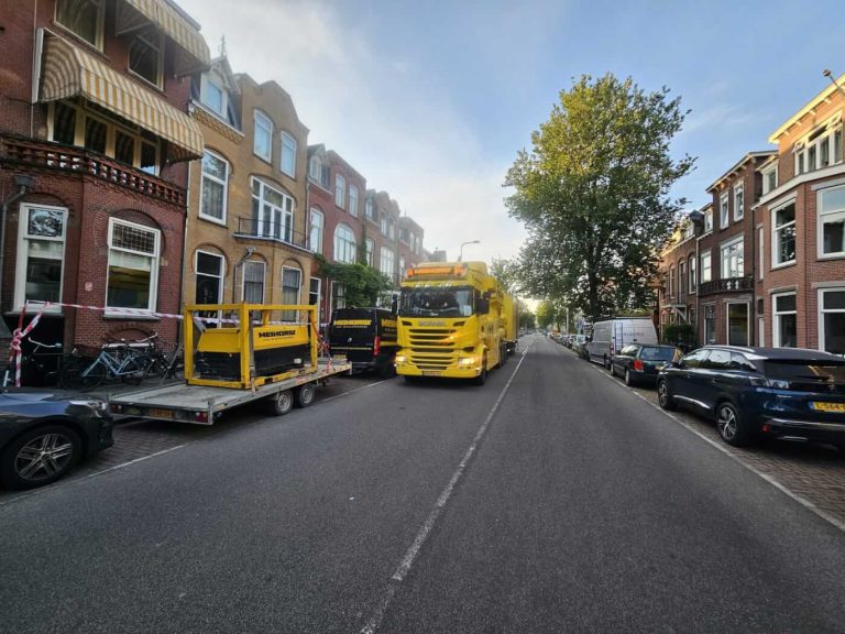Uitdiepen van kelder in Utrecht
