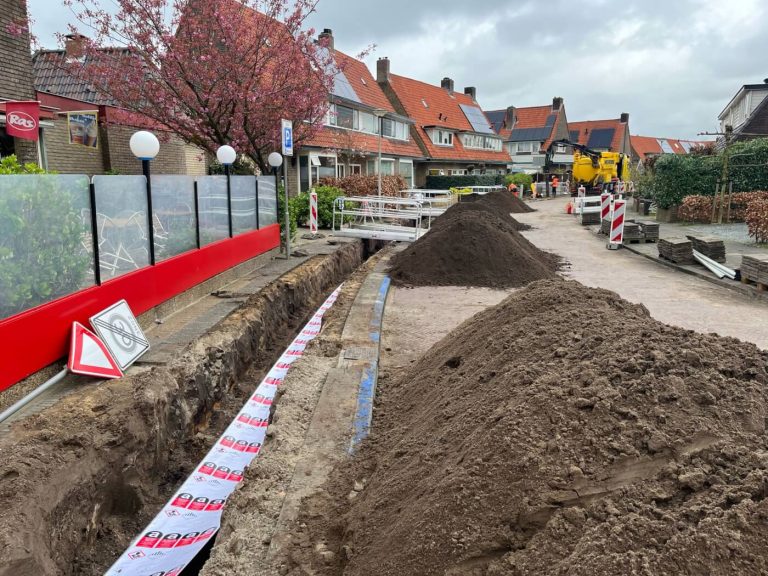 Vrijzuigen van een solo gasleiding