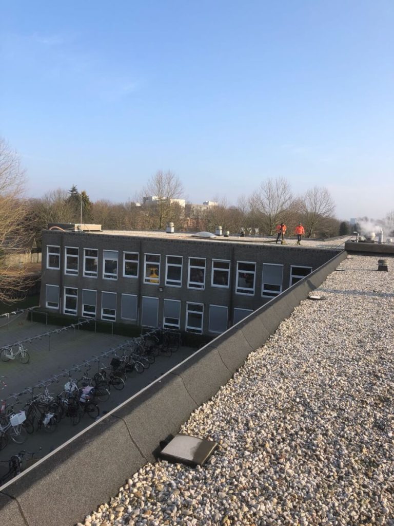 Dakgrind verwijderen in Tiel