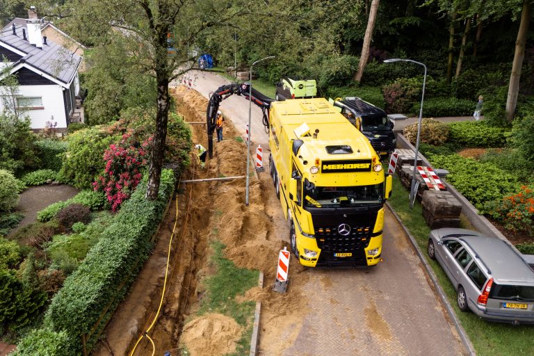 Kabels en leidingen vrijmaken