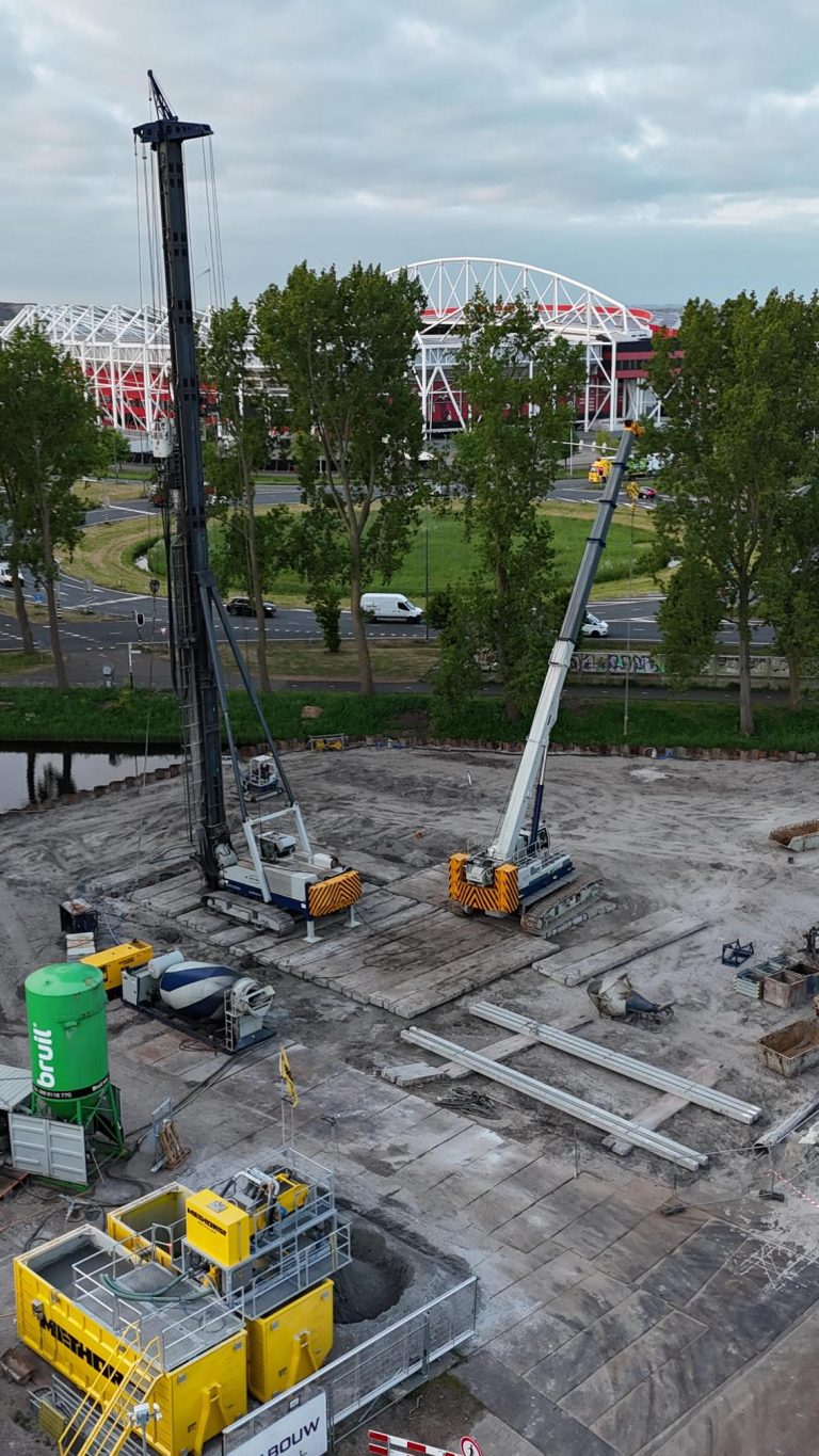 Groutspoil recyclen in Alkmaar