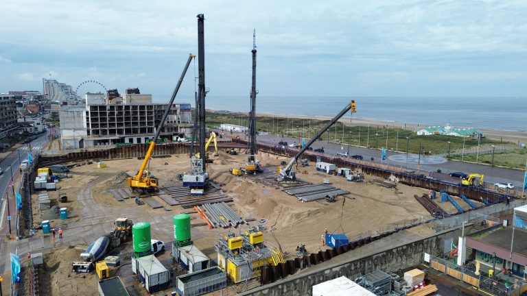Groutrecycling bij Residence van Oranje in Noordwijk